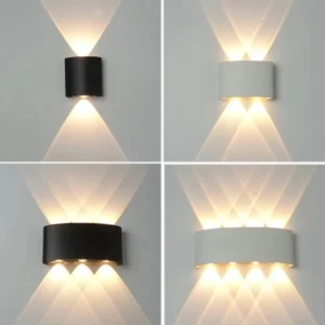 وحدة إضاءة LED جداريّة مصباح في الهواء الطلق درج تركيب المصابيح السرير لوفت غرفة المعيشة حتى أسفل المنزل المدخل Lampada 2 واط 4 واط 6 واط 8 واط 10 واط 12 واط شمعدانات جدارية - AliExpress 39