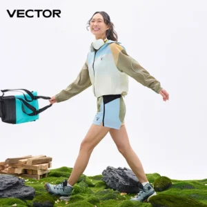 قميص شاطئ نسائي ملون سريع الجفاف من VECTOR لصيف 2024