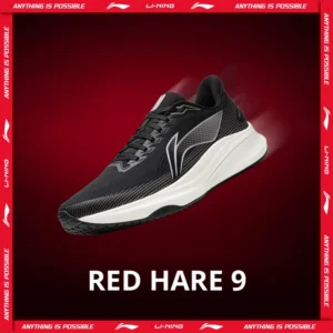 حذاء الجري RED HARE 9 للرجال من Li-Ning، حذاء رياضي خفيف الوزن وقابل للتنفس ومضاد للانزلاق، حذاء رياضي للتدريب ARPW003 - AliExpress