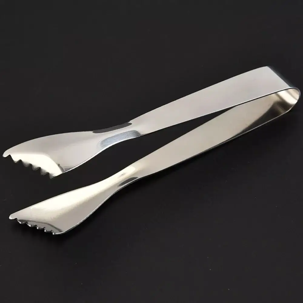 304 Stainless Steel Serrated Ice Cube Clip Portable Multifunctional Food Clip Anti-Slip Rust-Proof Serving BBQ Tongs Clip - AliExpress 15 - Image 5