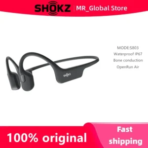 SHOKZ OpenRun Air S803 التوصيل العظمي تشغيل سماعة لاسلكية تعمل بالبلوتوث سماعات رياضية لا في الأذن IP67 مقاوم للماء شحن سريع - AliExpress 44