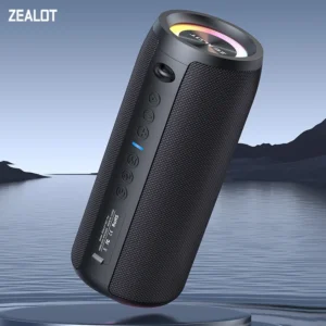 Zealot-S51Pro 40 واط عالية الطاقة سمّاعات بلوتوث ثلاثية الأبعاد ستيريو باس سمّاعات بلوتوث المحمولة IPX5 مقاوم للماء مناسبة TWS بوم صندوق - AliExpress 44