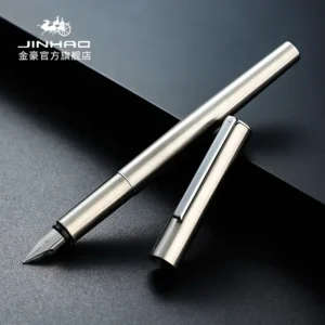 Jinhao 35 قلم حبر جميع الصلب جودة فاخرة EF/F بنك الاستثمار القومي الخط الكتابة القلم القرطاسية الأعمال مكتب اللوازم المدرسية - AliExpress 21