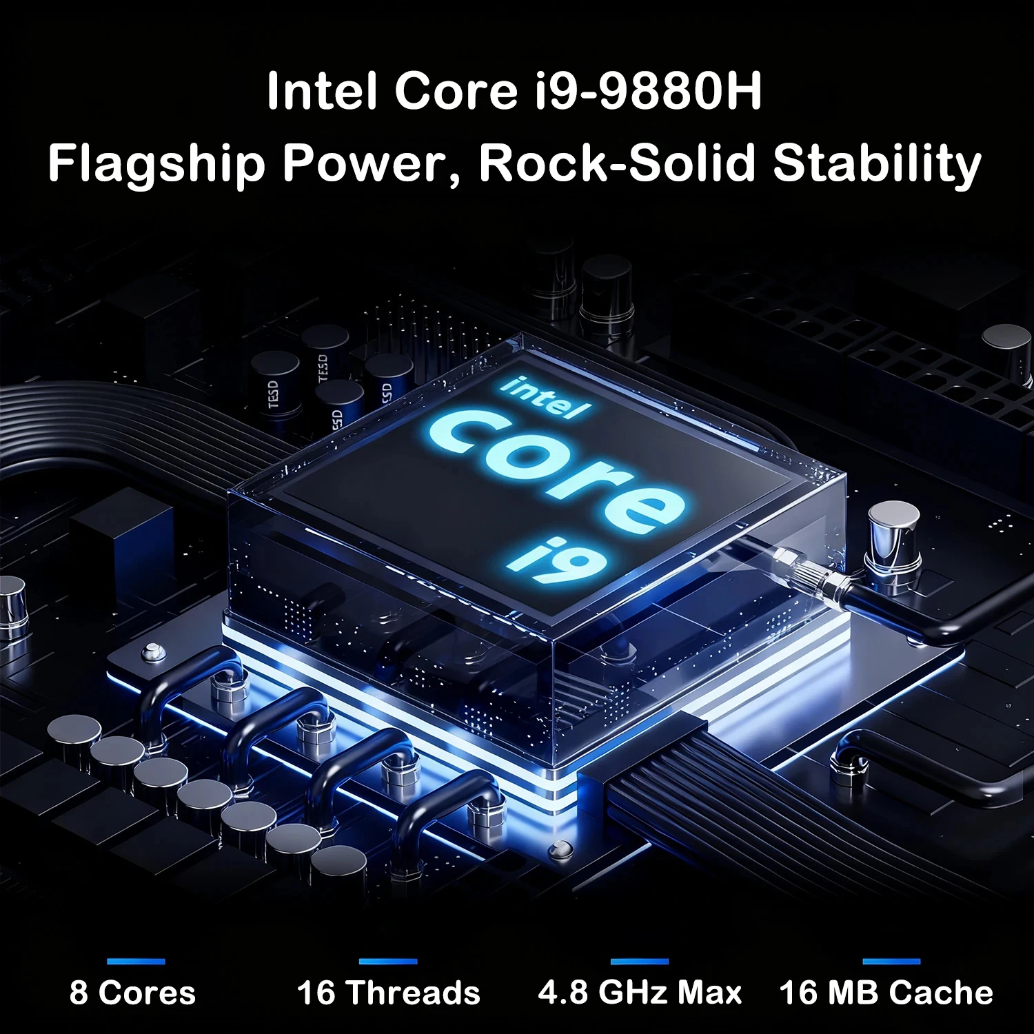 New laptop with a 15.6-inch screen, Intel Core i9-9880H processor, 32GB RAM, 2TB SSD, ultra-slim gaming laptop with 1920*1080 resolution, Windows 11, suitable for study and home use - AliExpress 7 - Image 3