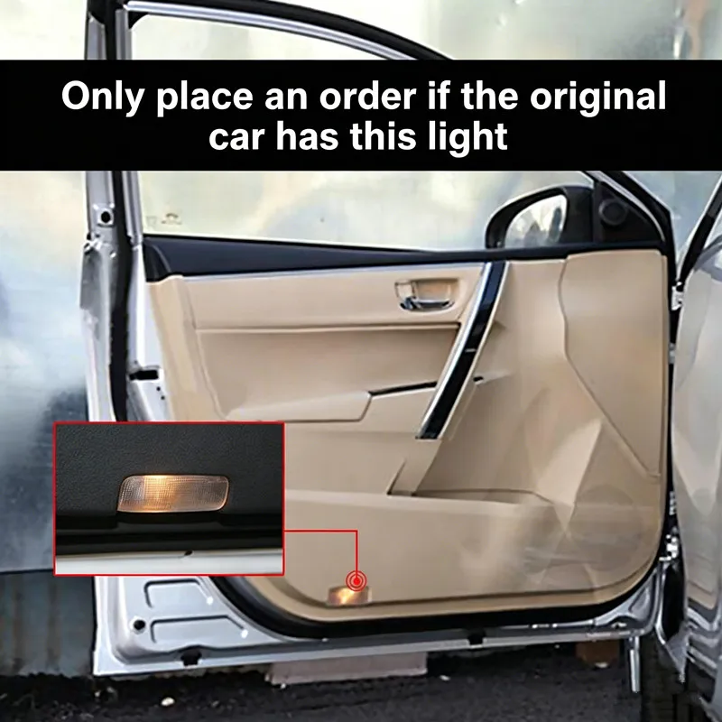 2pcs LED Car Welcome Lights, Ghost Shadow Lighting, Projector Light Accessories for Camry 40 XV40 XV50 XV70 2006-2024 2023 - AliExpress 34 - Image 6
