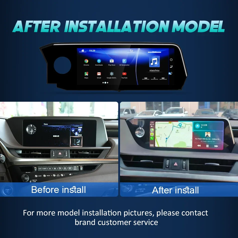 Lexus ES 2012-2018 Carplay Android Auto Car Screen Multimedia Player Monitor Navigation Video - AliExpress 34 - Image 4