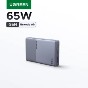 شاحن UGREEN Nexode Air 65W GaN فائق النحافة، مع دعم PD3.0 و QC4.0 و PPS، لأجهزة MacBook Pro/Air، واللابتوب، وiPhone 17/16، وSamsung S26، وiPad، والأجهزة اللوحية. - AliExpress 202192403
