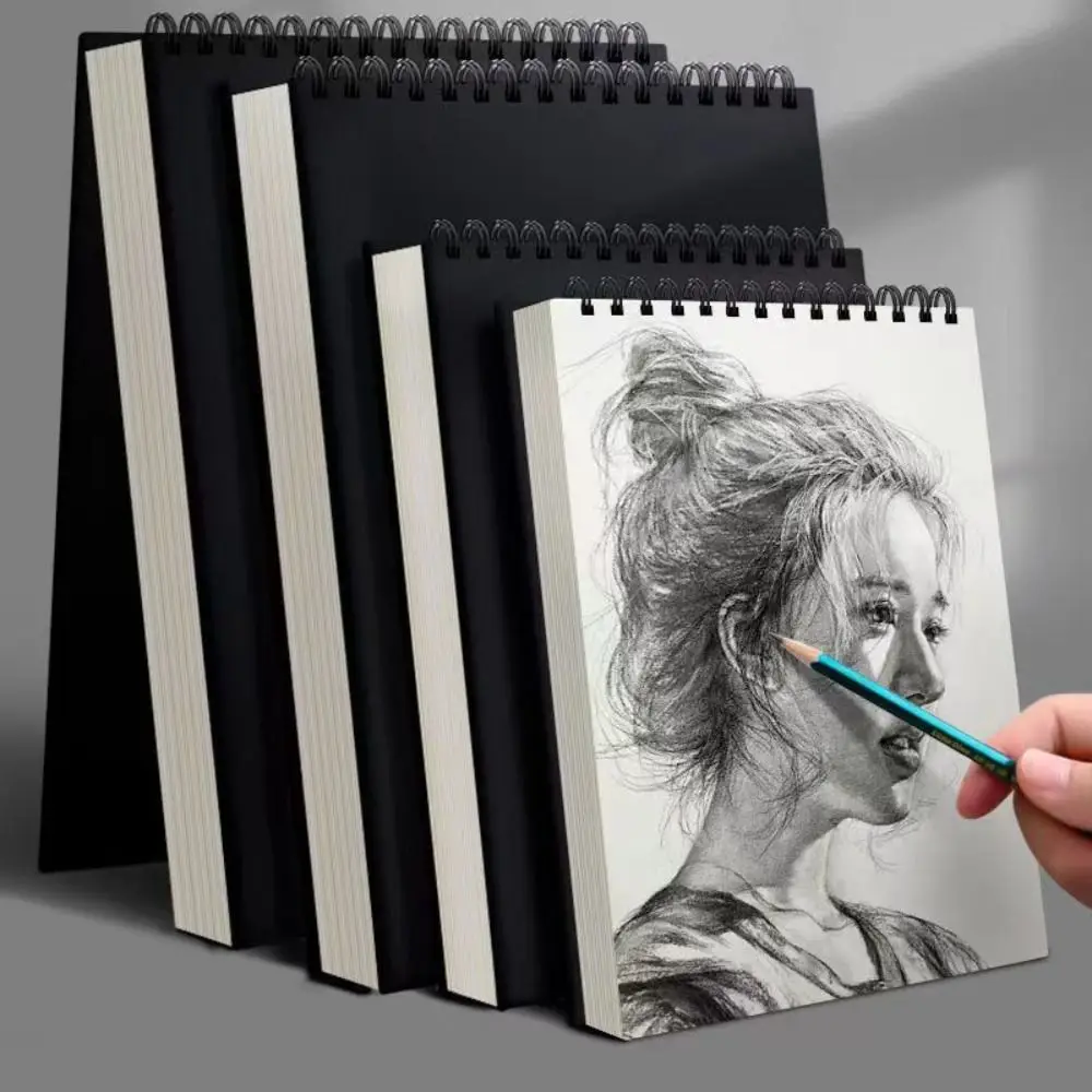 30 Sheets 8K 16K Roll Sketchbook Spiral Binding Eco-Friendly Thick Drawing Paper Acid Free A4 A5 A6 Artist Sketch Pad Oil Painting - AliExpress 21