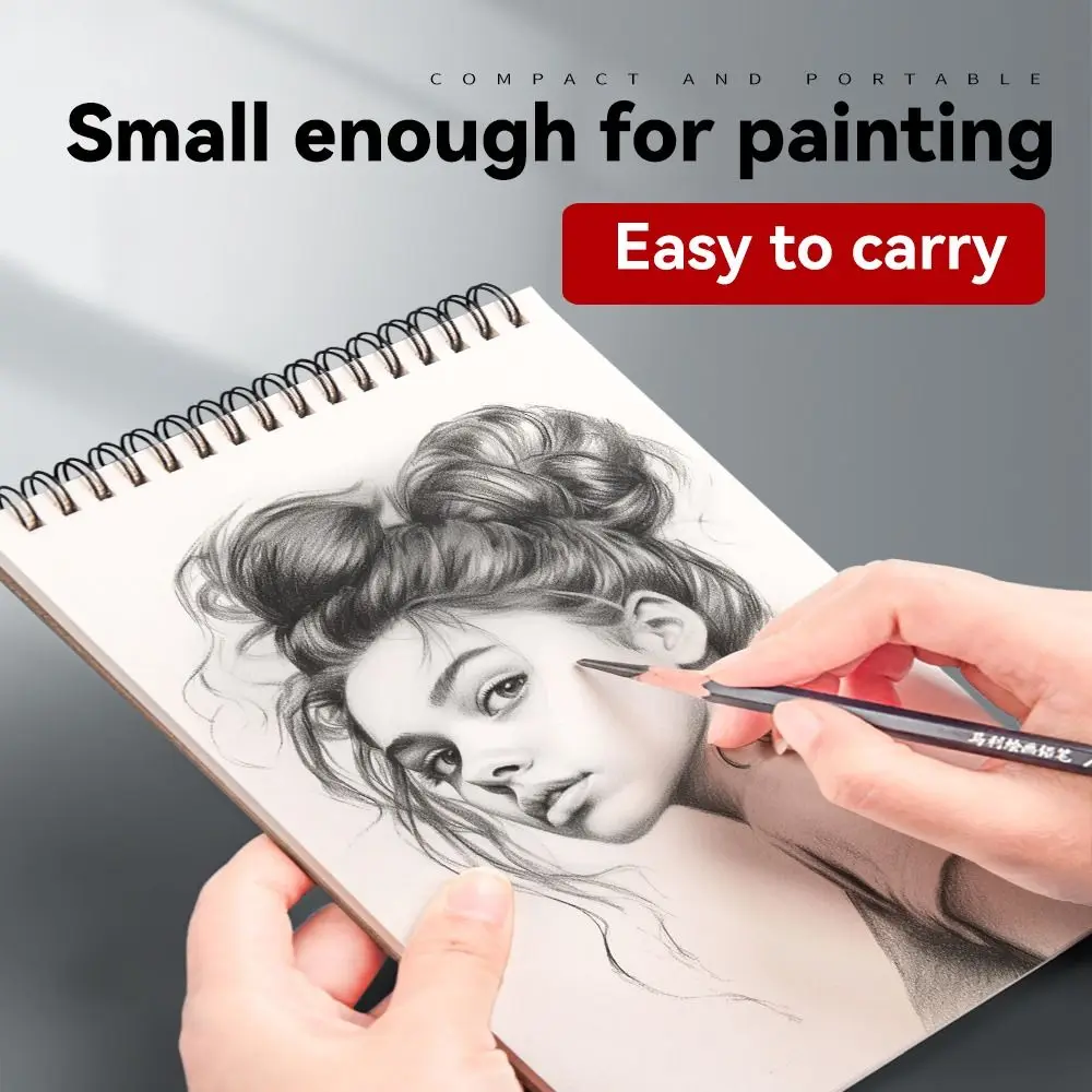 30 Sheets 8K 16K Roll Sketchbook Spiral Binding Eco-Friendly Thick Drawing Paper Acid Free A4 A5 A6 Artist Sketch Pad Oil Painting - AliExpress 21 - Image 3