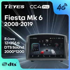 TEYES CC4 PRO لسيارة Ford Fiesta Mk 6 2008 - 2019 CarPlay راديو متعدد الوسائط ستيريو سيارة تشغيل أندرويد Auto 2DIN Autoradio - AliExpress 34