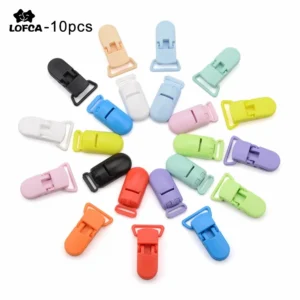 LOFCA 10 قطعة الطفل هوة كليب الصلبة البلاستيك مشابك مصاصة للرضع مهديء حامل الرضع مصاصة الحلمات حامل متعدد الألوان المشبك لعبة - AliExpress 1501
