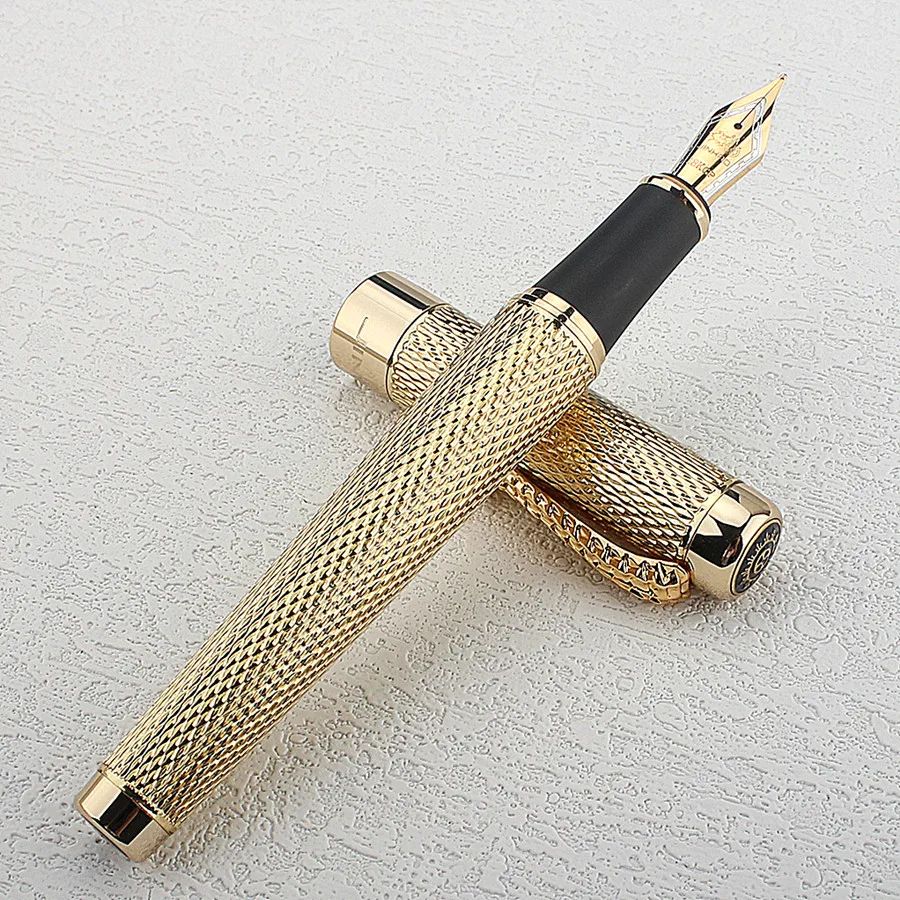 Jinhao Dragon Gold Clip Fountain Pen, Business Stationery, Creative Gift, EF, F Nib - AliExpress 21 - Image 3