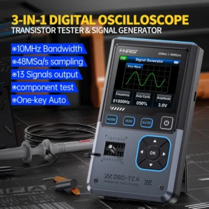 FNIRSI DSO-TC4 ملتقط الذبذبات الرقمي 10 ميجا هرتز 48 متر/الثانية الترانزستور زينر ديود تستر مكونات الالكترونيات متر 13 إخراج الإشارات - AliExpress 1420