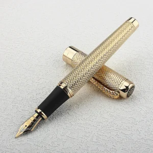Jinhao Dragon Gold Clip قلم حبر ، أدوات مكتبية للأعمال ، هدية إبداعية ، EF ، F Nib ، - AliExpress 21