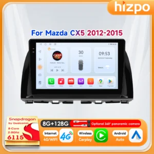 جهاز هيزبو 10.1 بوصة للسيارة مع راديو لمازدا CX-5 2012-2015 مع نظام ملاحة GPS ووحدة رأسية 6115 ونظام RDS وCarPlay لاسلكي - AliExpress 34