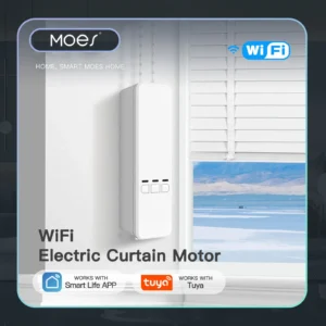 محرك ستائر ذكي Tuya WiFi 12V 2.4GHz مع تحكم عن بعد