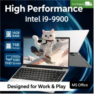 لابتوب إنتل كور i9 9900 بشاشة 14.1 بوصة، ذاكرة وصول عشوائي 32 جيجابايت، قرص صلب SSD سعة 2 تيرابايت، دقة 1920x1080، تصميم فائق النحافة، مناسب للألعاب والمكاتب والدراسة المنزلية، برو ماكس 2026 سرعة فائقة. - AliExpress 7