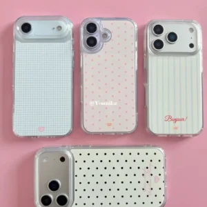 غطاء هاتف بنمط كوري صيفي للفتيات بخطوط منعشة وحلوة لهواتف آيفون 17 AIR 16 15 14 13 12 11 PRO MAX PLUS - AliExpress 202192403