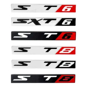 ملصقات معدنية 3D لسيارة دودج رام SXT6 SXT8