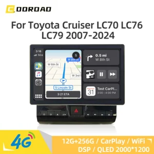 2K أندرويد 14.0 راديو السيارة لتويوتا كروزر LC70 LC76 LC79 2007-2024 CarPlay GPS 4G واي فاي بلوتوث ستيريو سيارة مشغل وسائط متعددة - AliExpress 34