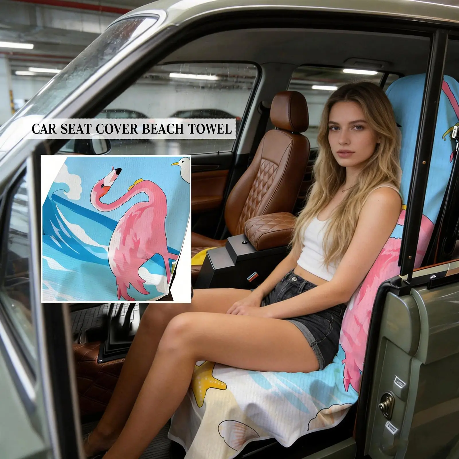 Soft and comfortable car seat cover, 2-in-1 portable blanket, swimming towel and seat cover for sports cars, SUVs, exercise and running - AliExpress 34
