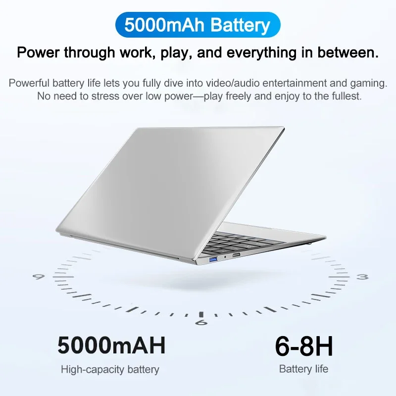 لابتوب 14.1 بوصة 6500Y 2C4T 1.1 3.4GHz 32GB DDR4 2TB SSD 5000mAh للأعمال المكتبية والطلاب برو كور سرعة عالية أداء متميز نحيف - AliExpress 7 - Image 6