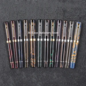 Wingsung 600 مشبك ذهبي وردي Junfeng 18k قلم حبر ذهبي عادي بنك الاستثمار القومي الألماني كومبرلاند مكبس مطاط طبيعي صلب سكين طويل - AliExpress 21