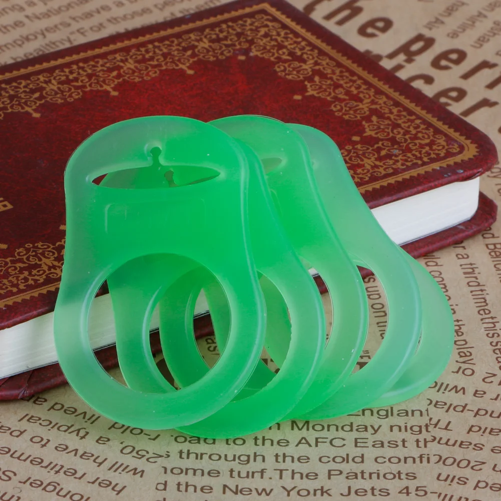 5-Piece Multi-Color Silicone Baby Doll Pacifier Clip Adapter Bracelet for Mummy Rings - AliExpress 1501 - Image 6