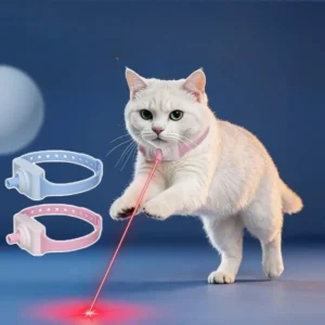 Automatic laser cat toy, electric pet supplies, smart LED light collars, cat collar with LED light, cat accessories - AliExpress 15