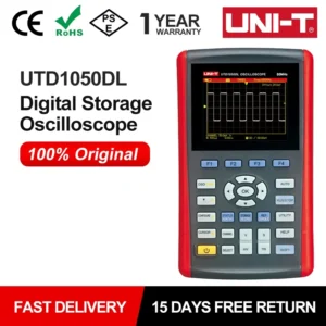 أجهزة راسمات الذبذبات الرقمية المحمولة UNI-T UTD1050DL بتردد 50 ميجاهرتز وقناتين وشاشة LCD عريضة 7 بوصات وواجهة USB لاختبارات الإلكترونيات - AliExpress 1420
