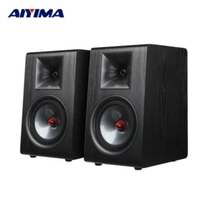 مكبر صوت خشبي 6.5 بوصة Aiyima P600 بمضخم Hifi A80