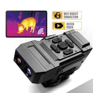 نطاق البندقية الحرارية TRV NT15 256 للصيد، WiFi، 2K النهار، PIP، تسجيل الفيديو، كاميرا أحادية العين الحرارية
