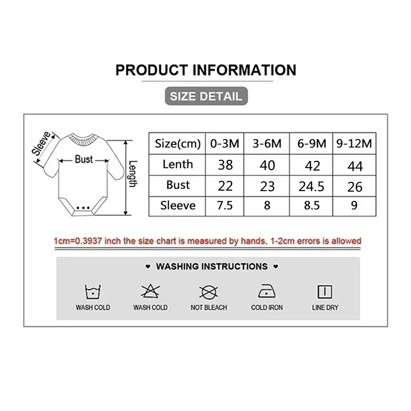 100% Cotton Printed MOM And ME One-Piece Baby Bodysuit - Comfortable for Newborns 0-12 Months - AliExpress 1501 - Image 6