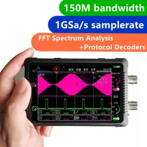 جهاز فك تشفير بعرض نطاق 100-349MHz، محمول، 1 GSaS
