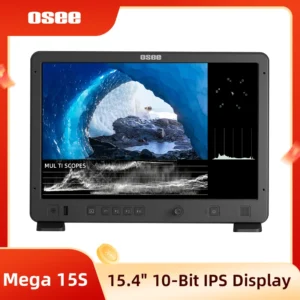 شاشة كاميرا Osee Mega 15S مقاس 15 بوصة بسطوع عالي 1500 نيت مع تقنية HDR الاحترافية للإنتاج الميداني - لوحة بطارية وحامل C-Stand وقاعدة تثبيت محمولة - AliExpress 44