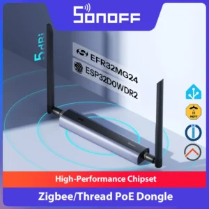 Zigbee/Thread PoE Dongle-M receiver with Wi-Fi and USB support