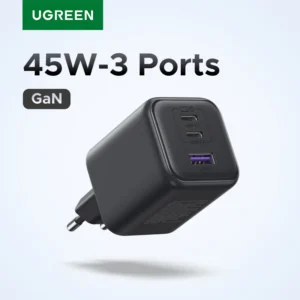 UGREEN 45 واط GaN شاحن PD3.0 PPS QC3.0 لسامسونج S25 S24 الترا آيفون 17 16 15 برو ماكس باد شاومي اللوحي USB C شاحن سريع - AliExpress 202192403