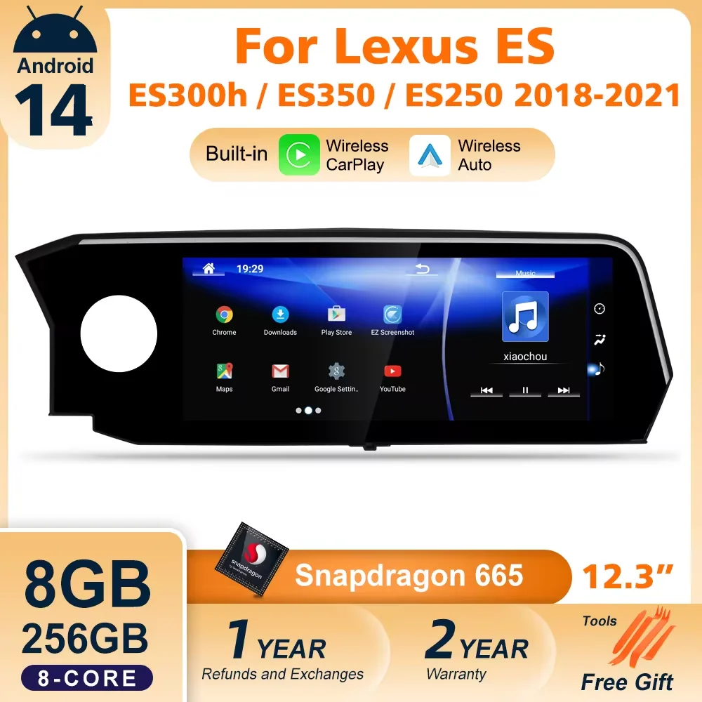 Lexus ES 2012-2018 Carplay Android Auto Car Screen Multimedia Player Monitor Navigation Video - AliExpress 34