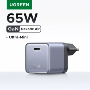 شاحن UGREEN Nexode Air 65W GaN فائق الصغر Ultra Mini PD3.0 QC4.0 PPS لأجهزة MacBook Pro واللابتوب وiPhone 17 و16 وSamsung S26 Ultra وiPad Tablet - AliExpress 202192403