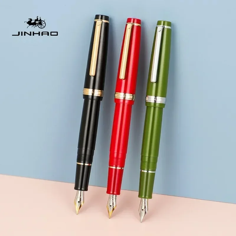 Jinhao 82 قلم حبر لون جديد فاخر أقلام أنيقة 0.7/0.5/0.38 مللي متر اضافية غرامة بنك الاستثمار القومي الكتابة مكتب اللوازم المدرسية القرطاسية - AliExpress 21 - Image 4