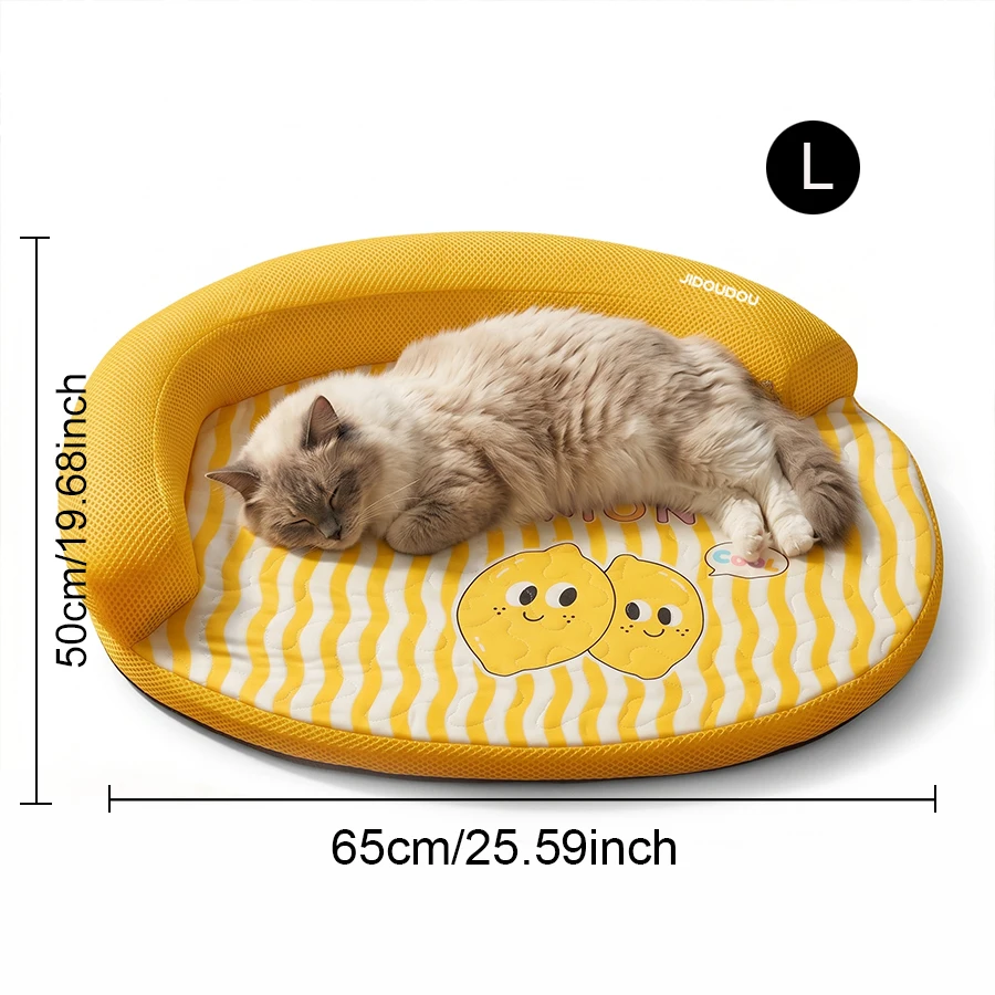 Spring and summer pet bed, removable and washable, cool and breathable dog and cat bed, suitable for small and medium-sized pets. - AliExpress 15 - Image 3