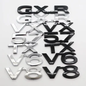ملصقات حروف ثلاثية الأبعاد من البلاستيك ABS لصندوق السيارة لاند كروزر GXR TX VX V6 V8 5.7، شعارات وإكسسوارات للسيارات - AliExpress 34