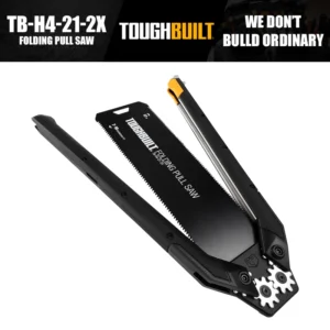 منشار يدوي خشبي على الطراز الياباني من TOUGHBUILT TB-H4-21-2X بمقبض قابل للطي، منشار يدوي للألواح، منشار للمناظر الطبيعية - AliExpress 1420