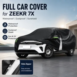 غطاء سيارة كامل لـ ZEEKR 7X - مقاوم للماء، مقاوم للغبار، واقي من الشمس مع سحاب جانبي - AliExpress 34