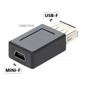محول USB2.0 صغير 2 قطعة 25سم