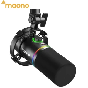 مايكروفون ديناميكي Maono PD200X XLR/USB للألعاب والبث