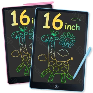 لوحة رسم LCD كبيرة مقاس 16 بوصة، أرقام تابلت للكتابة، أدوات فنية للسبورة السحرية، ألعاب تعليمية وتعليمية للأطفال هدية - AliExpress 21