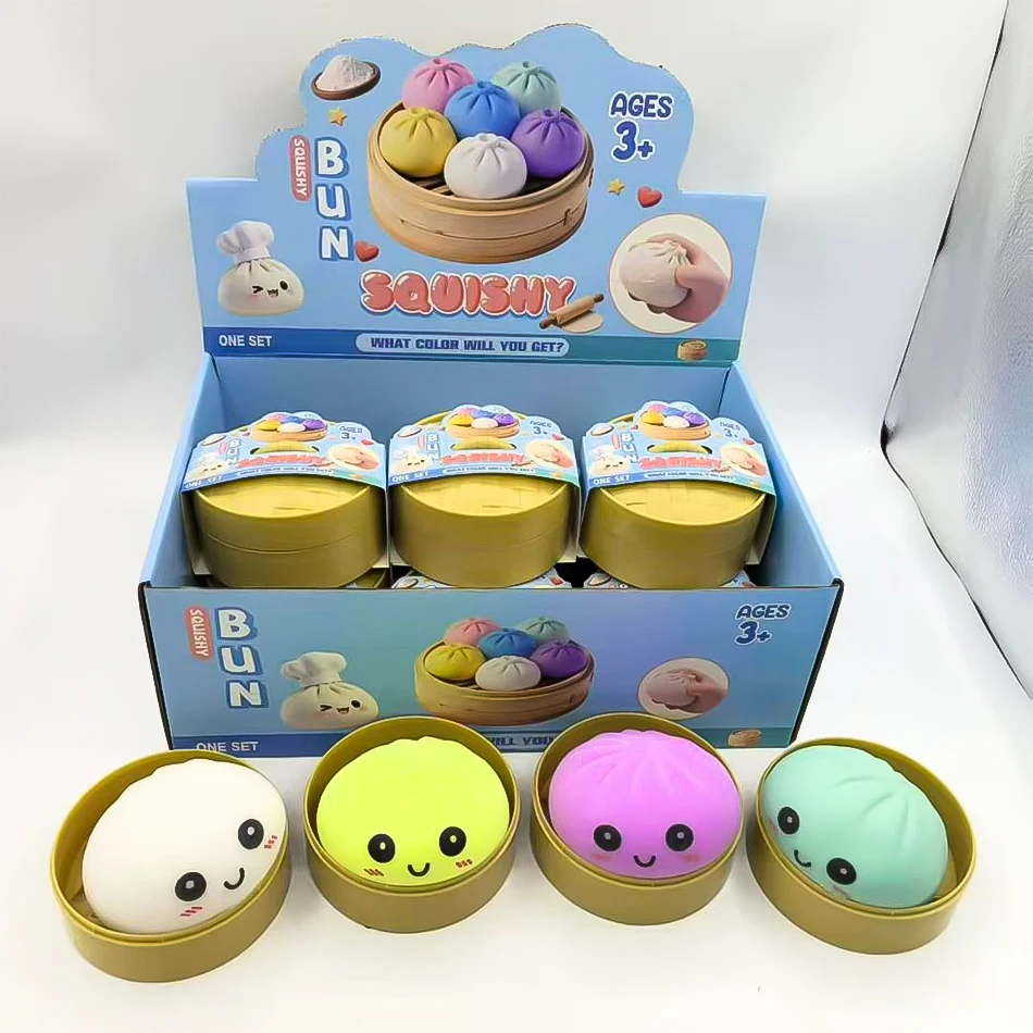 Surprise Box: Colorful dumpling-shaped stress reliever, relaxing for stress and anxiety relief, promotes happiness, bounceable stress-relieving toy - AliExpress 26 - Image 6