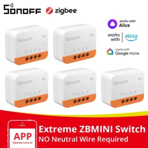 Itead SONOFF ZBMINI-L2 زيجبي لتقوم بها بنفسك وحدة تبديل ذكية لا يوجد سلك محايد مطلوب 2 طريقة التحكم لأتمتة المنزل الذكي - AliExpress 44