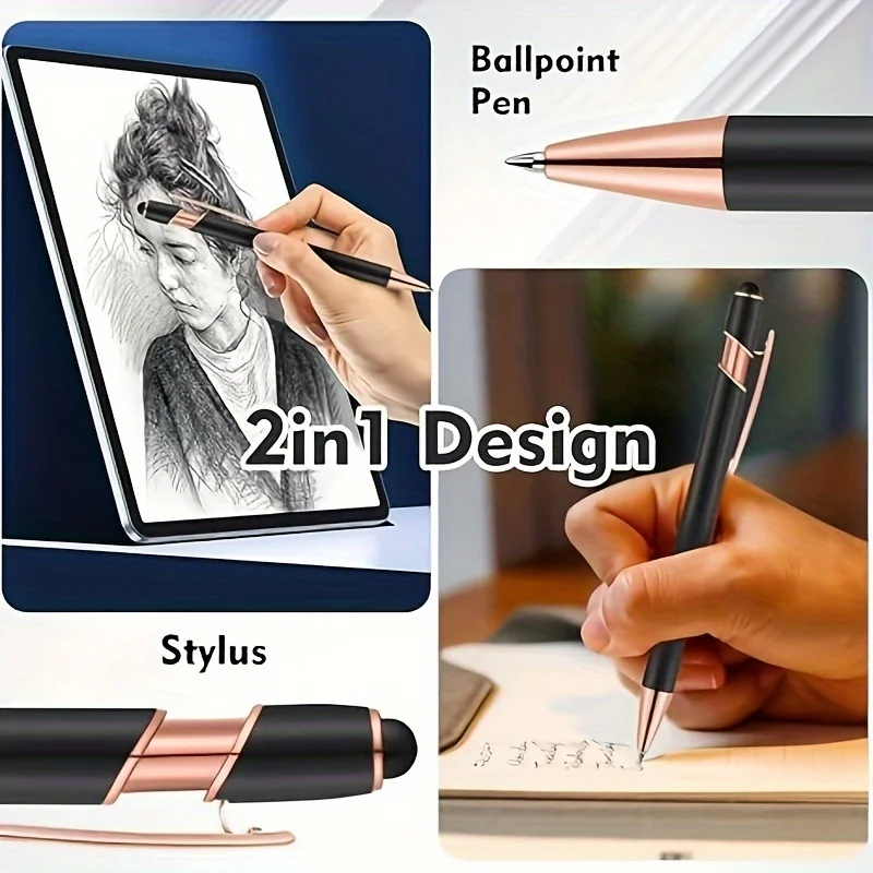 15 Sets of Customizable Metal Ballpoint Pens with Durable Cases + 15 Custom Pen Bags - Wholesale Business Writing Instruments - AliExpress 21 - الصورة 5